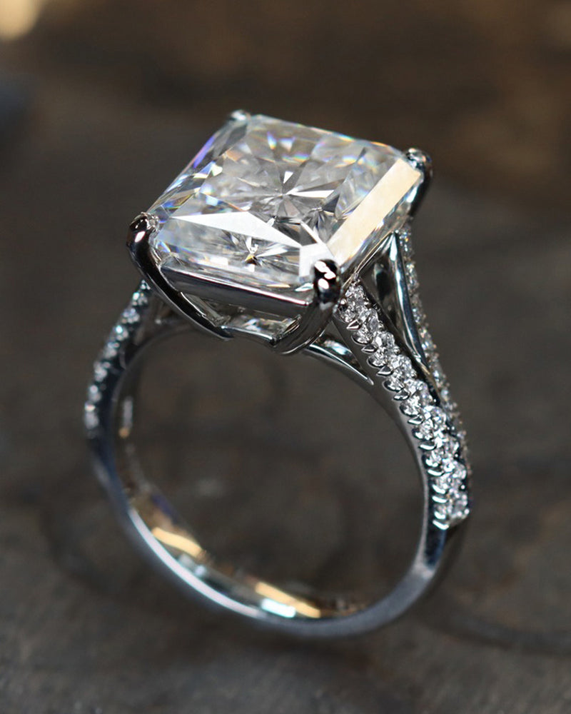 Phillip Jennings Jewellery Bespoke Handmade Diamond Engagement Ring In Platinum