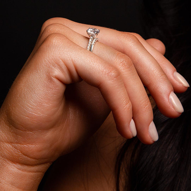 Phillip Jennings Jewellery 1.75ct Natural Gia Diamond Engagement Ring And Diamond Wedding Ring Set