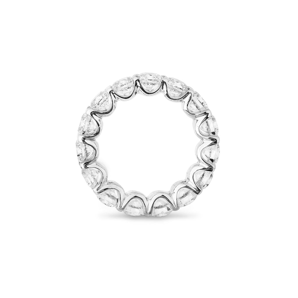 Eternity Rings with a Range of Diamonds & Metals, Buy Online